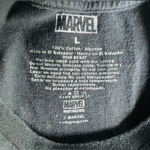Marvel Mens 'I Have Issues Deadpool' Tee Shirt Size L - Picture 4 of 5